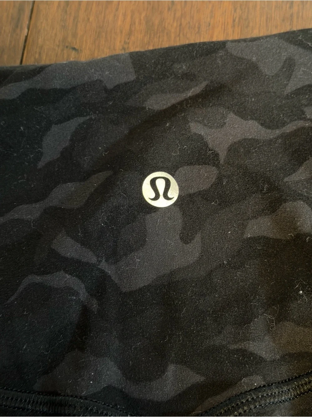 lululemon athletica Black Camo High-Rise Leggings